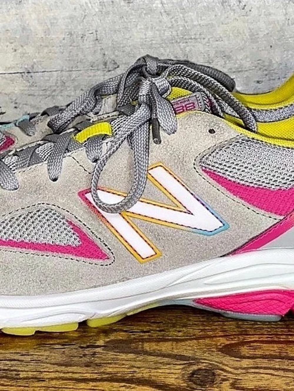 New Balance 878 Restomod Pink Gray & Pink Sneakers